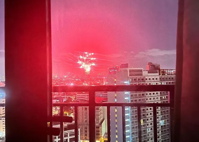23f Skyline View Air Residences Makati Fast Wifi *