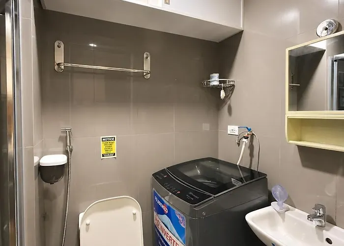 23f Skyline View Air Residences Makati Fast Wifi Apartamento *